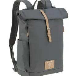 Lässig Sac à dos à langer en polyester recyclé Rolltop anthracite
