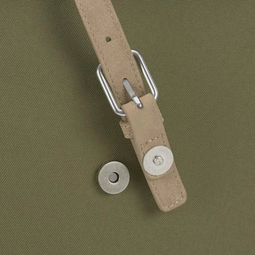 Online Sac à dos à langer en polyester recyclé Green label Rolltop olive Sac À Dos À Langer