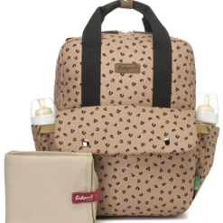 Babymel Sac à dos à langer Georgi Eco Leopard