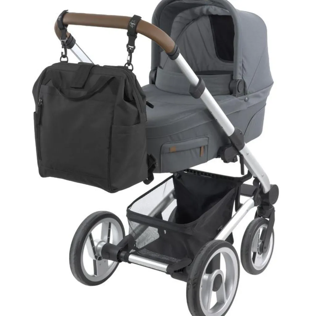 Lässig Sac à dos à langer Goldie Up Green Label Noir