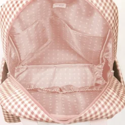 Discount Sac à dos à langer I love Vichy rose Sac À Dos À Langer