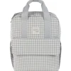 Walking Mum Sac à dos à langer I love vichy gris