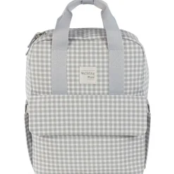 Walking Mum Sac à dos à langer I love vichy gris