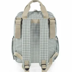 Outlet Sac à dos à langer I love Vichy vert Sac À Dos À Langer