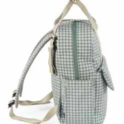 Outlet Sac à dos à langer I love Vichy vert Sac À Dos À Langer