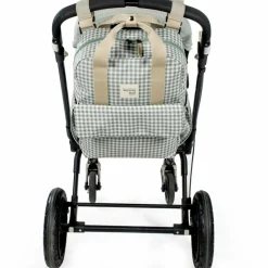 Outlet Sac à dos à langer I love Vichy vert Sac À Dos À Langer