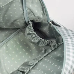 Outlet Sac à dos à langer I love Vichy vert Sac À Dos À Langer