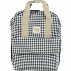 Online Sac à dos à langer I Love Vichy Noir Sac À Dos Bébé