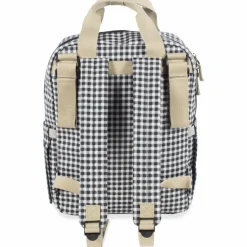 Online Sac à dos à langer I Love Vichy Noir Sac À Dos Bébé