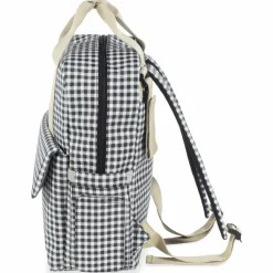 Online Sac à dos à langer I Love Vichy Noir Sac À Dos Bébé