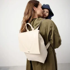 BEBEL Sac à dos à langer Imper' latte
