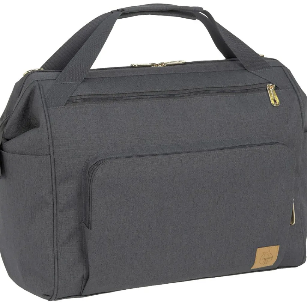 Lässig Sac à dos à langer jumeaux Twin Glam Goldie anthracite