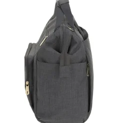 Lässig Sac à dos à langer jumeaux Twin Glam Goldie anthracite