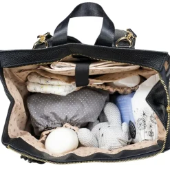 Discount Sac à dos à langer London Black Sac À Dos À Langer