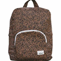 BEBEL Sac à dos à langer Léopard noir