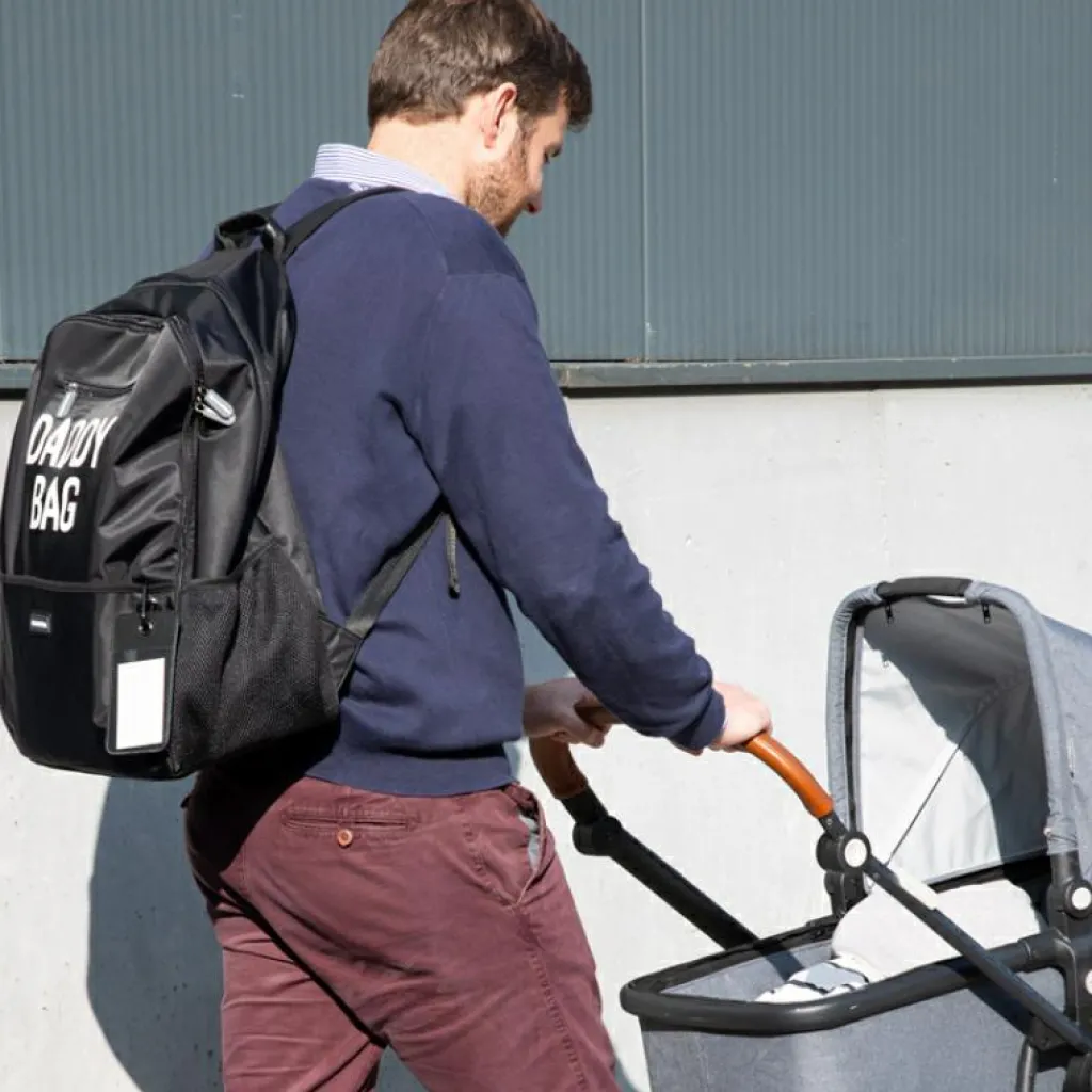 Childhome Sac à dos à langer papa Daddy Bag noir