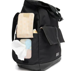 Babymel Sac à dos à langer Quinn Eco noir