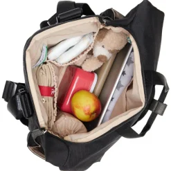 Babymel Sac à dos à langer Quinn Eco noir