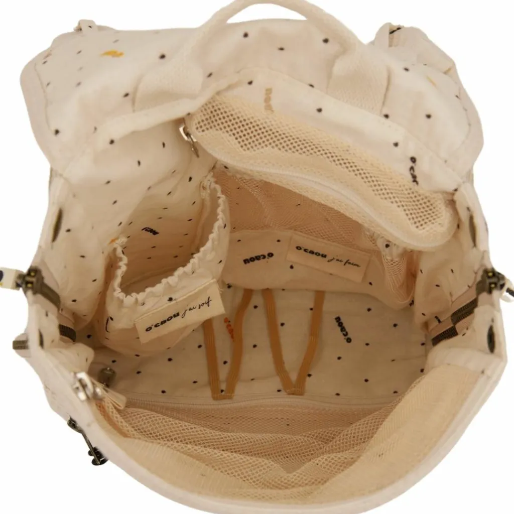 Discount Sac à dos à langer évolutif nid d'abeille Chair Sac À Dos À Langer