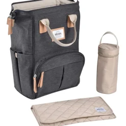 New Sac à dos à langer Wellington gris chine foncé Sac À Dos À Langer