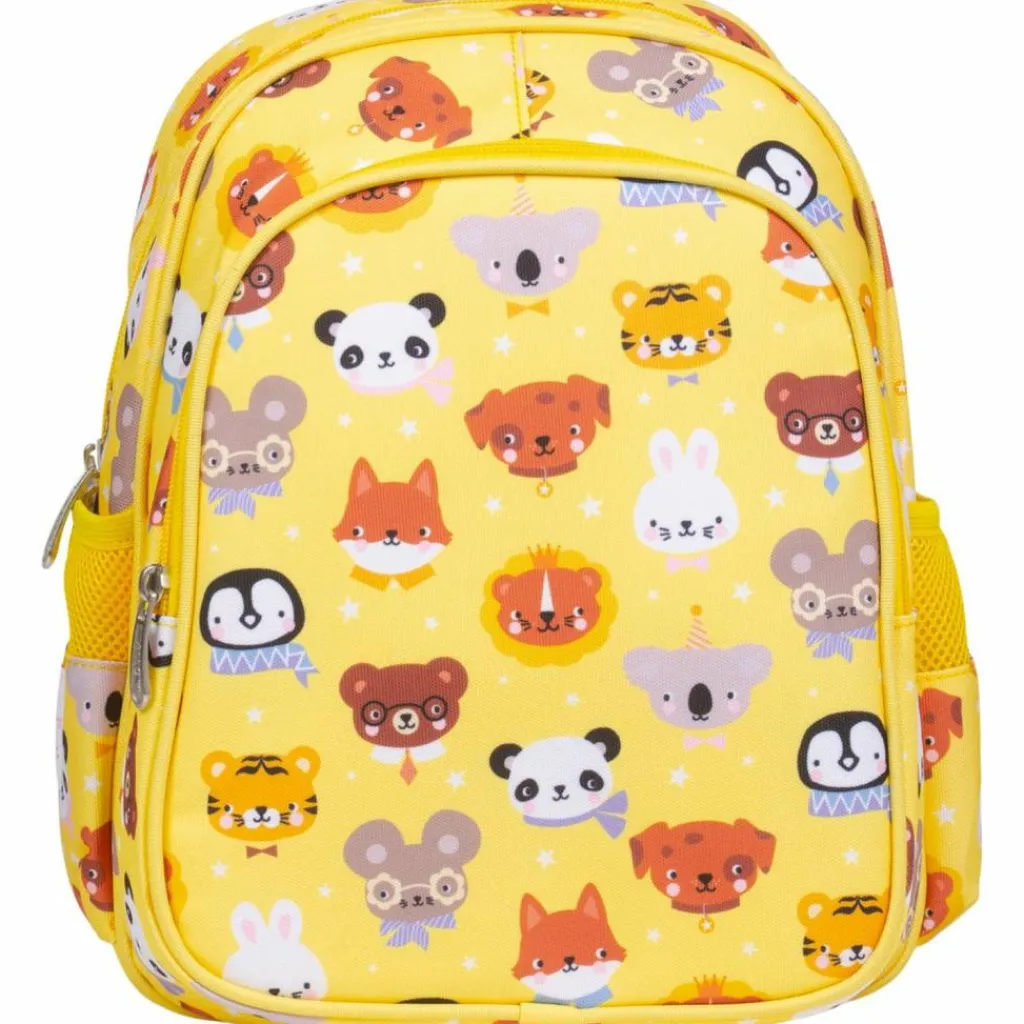 Enfant A Little Lovely Company Sac à dos à poche isotherme Amis des animaux