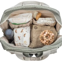 Walking Mum Sac à dos à pois Poppy Mousse