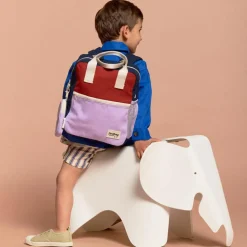Enfant Hindbag Sac à dos Arthur Terracotta-Lilas
