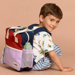 Enfant Hindbag Sac à dos Arthur Terracotta-Lilas