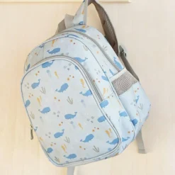 Enfant A Little Lovely Company Sac à dos avec poche isotherme Océan