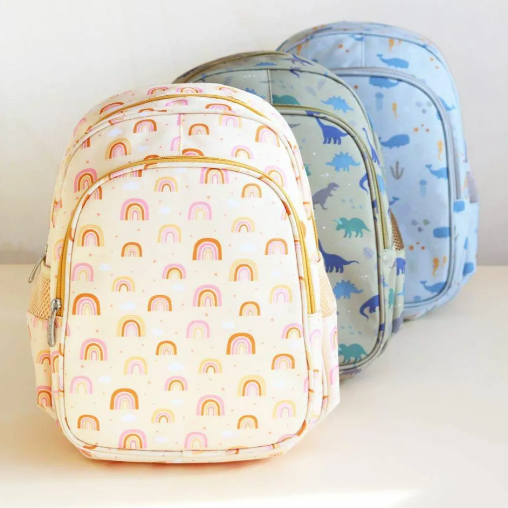 Hot Sac à dos avec poche isotherme Arc-en-ciel Enfant Sac À Dos Enfant