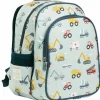 Enfant A Little Lovely Company Sac à dos avec poche isotherme Véhicules