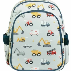 Enfant A Little Lovely Company Sac à dos avec poche isotherme Véhicules