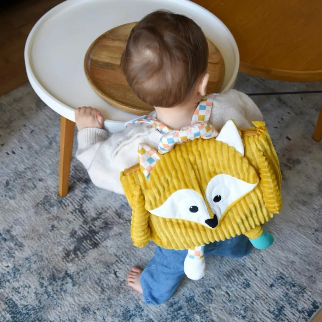 Les Déglingos Sac à dos bébé Cyranos le Renard