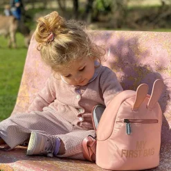 Childhome Sac à dos bébé My first bag rose (23 cm)