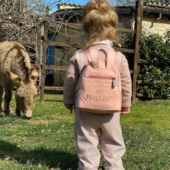 Childhome Sac à dos bébé My first bag rose (23 cm)