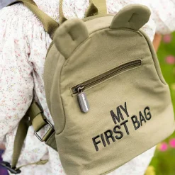 Sac à dos bébé My first bag toile kaki (24 cm) Sac À Dos Bébé