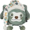 Enfant Les Déglingos Sac à dos bébé peluche Chillos le Paresseux