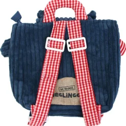 Les Déglingos Sac à dos bébé peluche Hippipos l'hippopotame