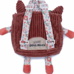 Les Déglingos Sac à dos bébé peluche Mélimélos la biche