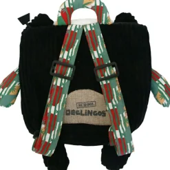 Les Déglingos Sac à dos bébé peluche Rototos le panda