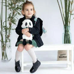 Les Déglingos Sac à dos bébé peluche Rototos le panda