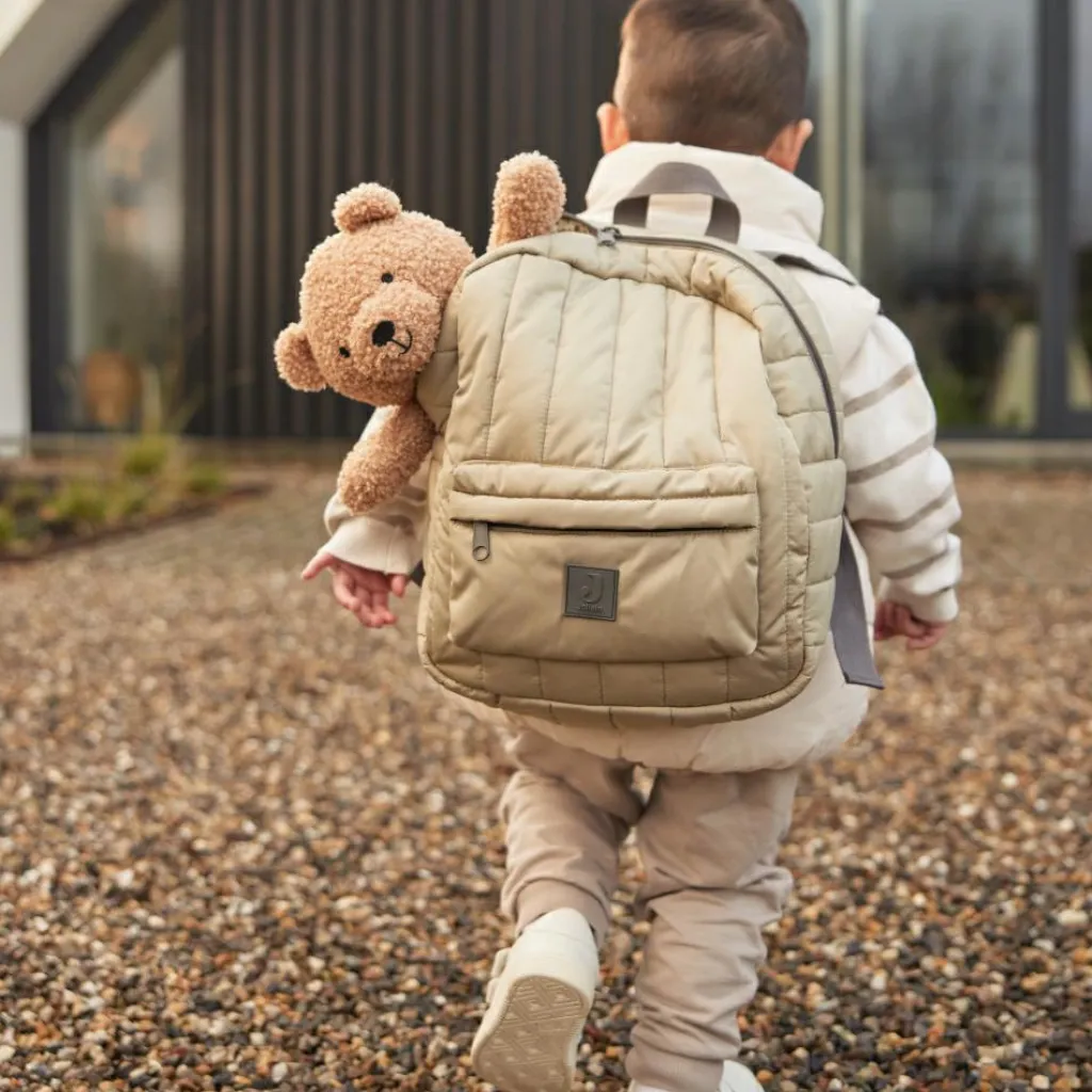 Jollein Sac à dos bébé Puffed Olive Green