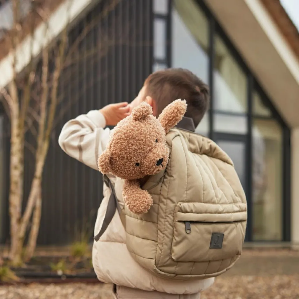 Jollein Sac à dos bébé Puffed Olive Green