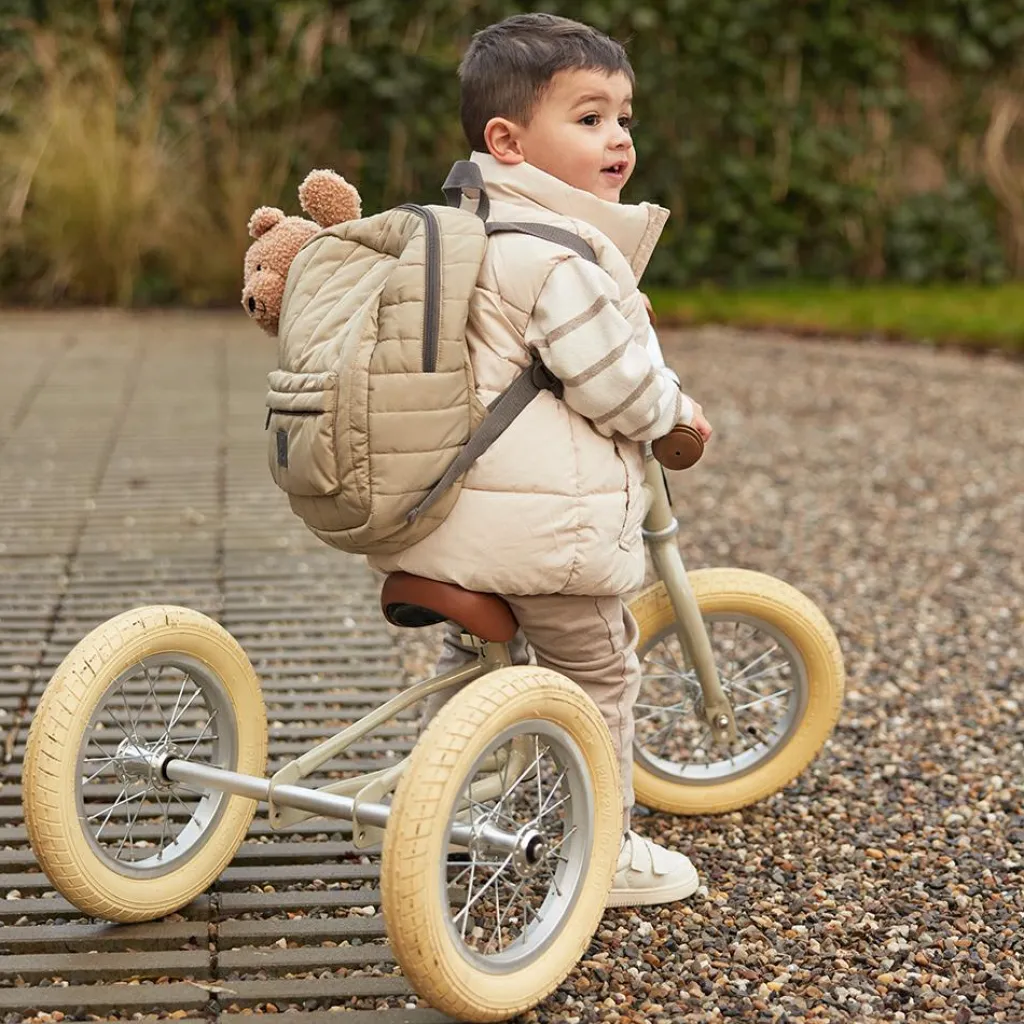 Jollein Sac à dos bébé Puffed Olive Green