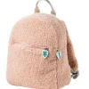Nattou Sac à dos bébé Teddy Lapidou rose