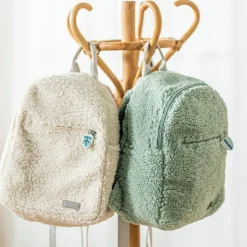 Nattou Sac à dos bébé Teddy Lapidou vert