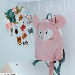 Lässig Sac à dos bébé Tiny About Friends Chinchilla