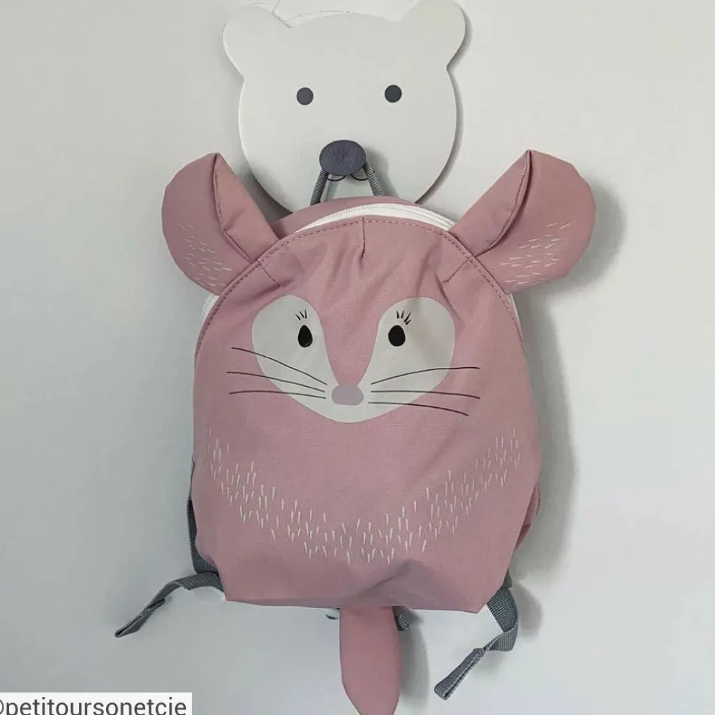 Lässig Sac à dos bébé Tiny About Friends Chinchilla