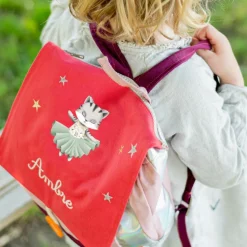 Enfant L'oiseau bateau Sac à dos Chat d'Opéra (personnalisable)