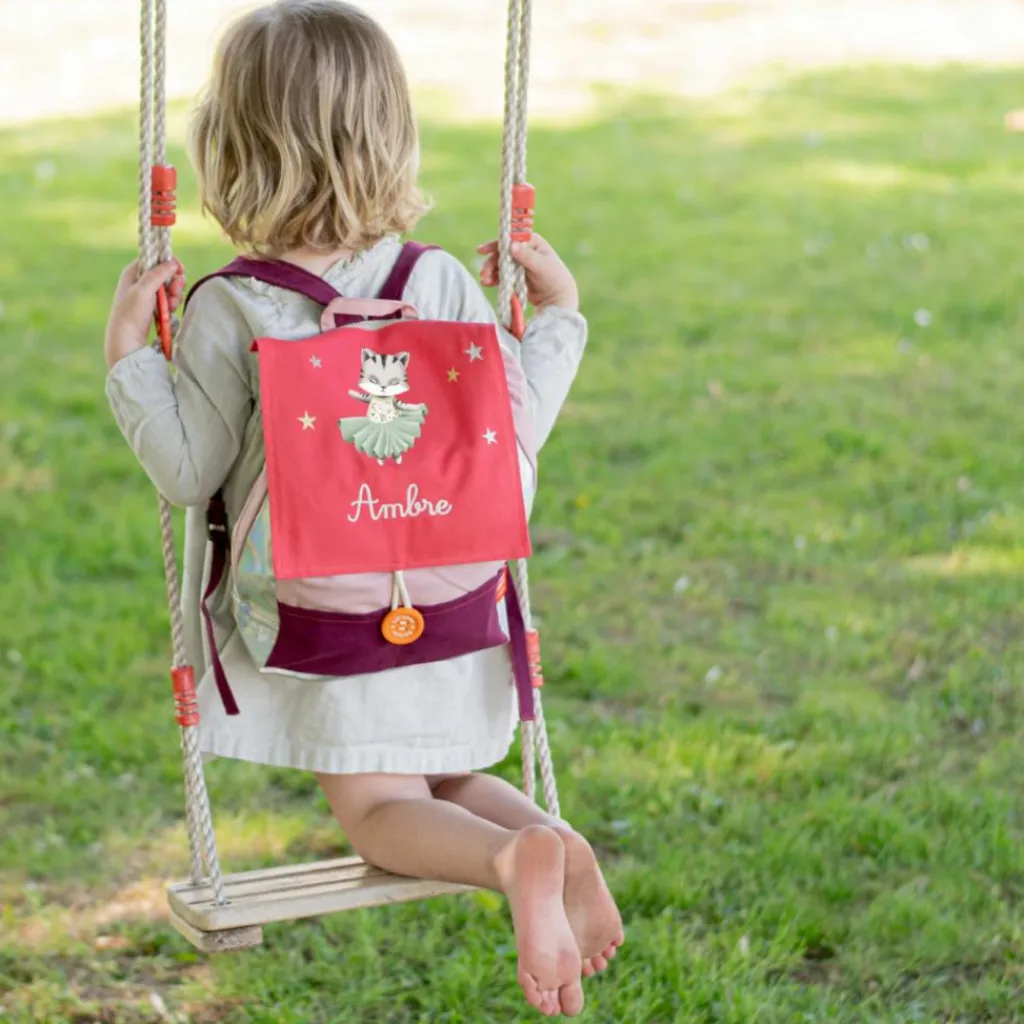 Enfant L'oiseau bateau Sac à dos Chat d'Opéra (personnalisable)